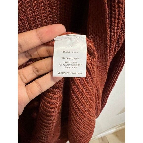 Pinque Women Fall Chic Jamelya Back Detail Cardigan Coquette Feminine Sweater - Picture 7 of 8